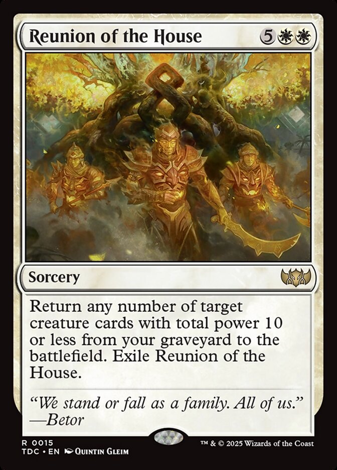 Reunion of the House, Tarkir: Dragonstorm Commander · 0015