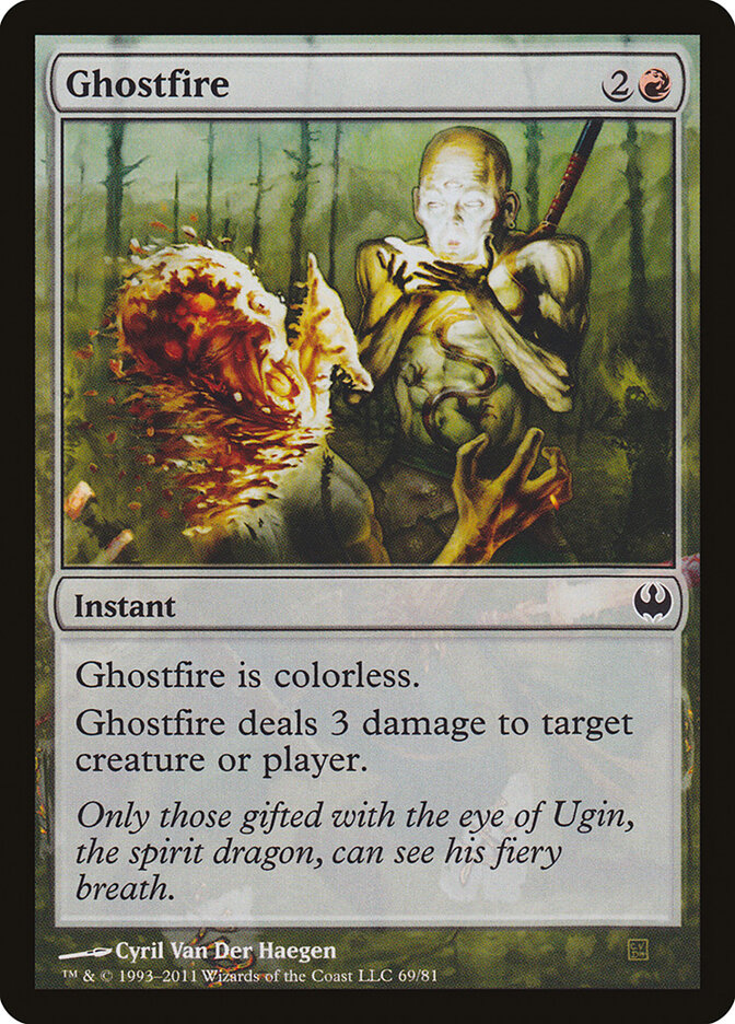 Ghostfire, Duel Decks: Knights vs. Dragons · 69/81