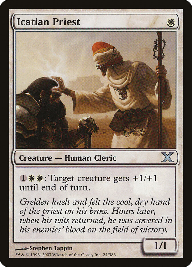Icatian Priest, Tenth Edition · 24/383