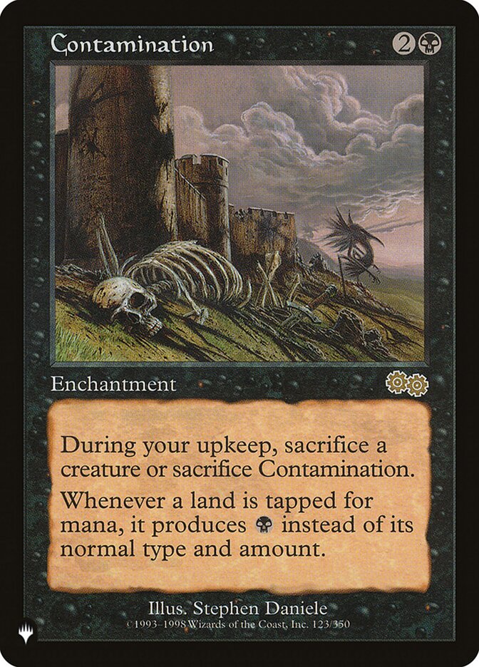 Contamination, The List · usg-123
