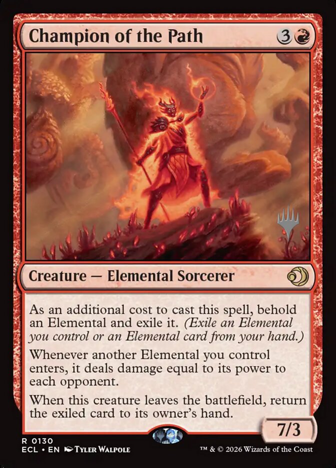 Champion of the Path, Lorwyn Eclipsed Promos · 0130