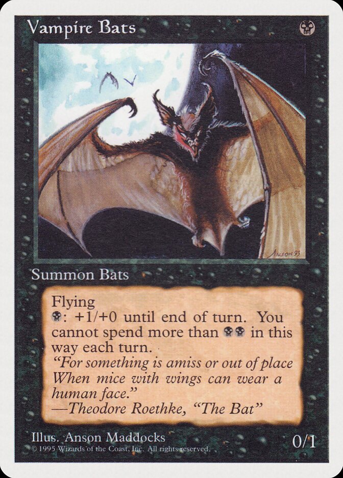 Vampire Bats, Rivals Quick Start Set · 25
