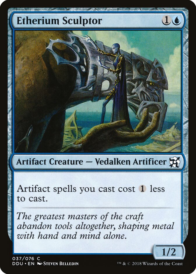 Etherium Sculptor, Duel Decks: Elves vs. Inventors · 037/076