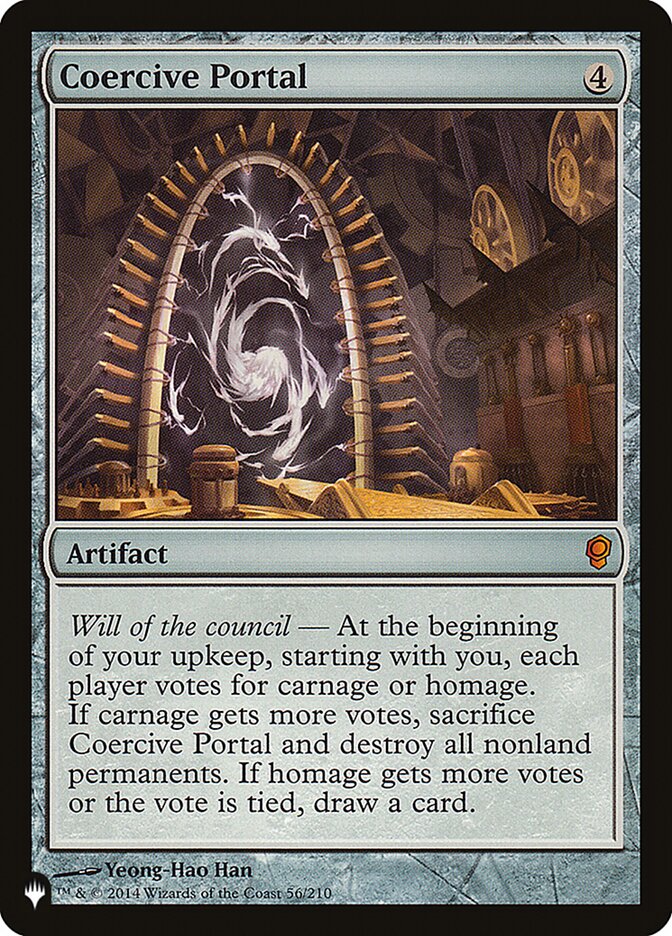Coercive Portal, The List · cns-56