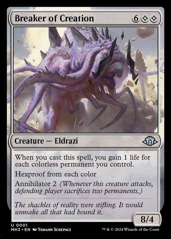 Breaker of Creation, Modern Horizons 3 · 0001