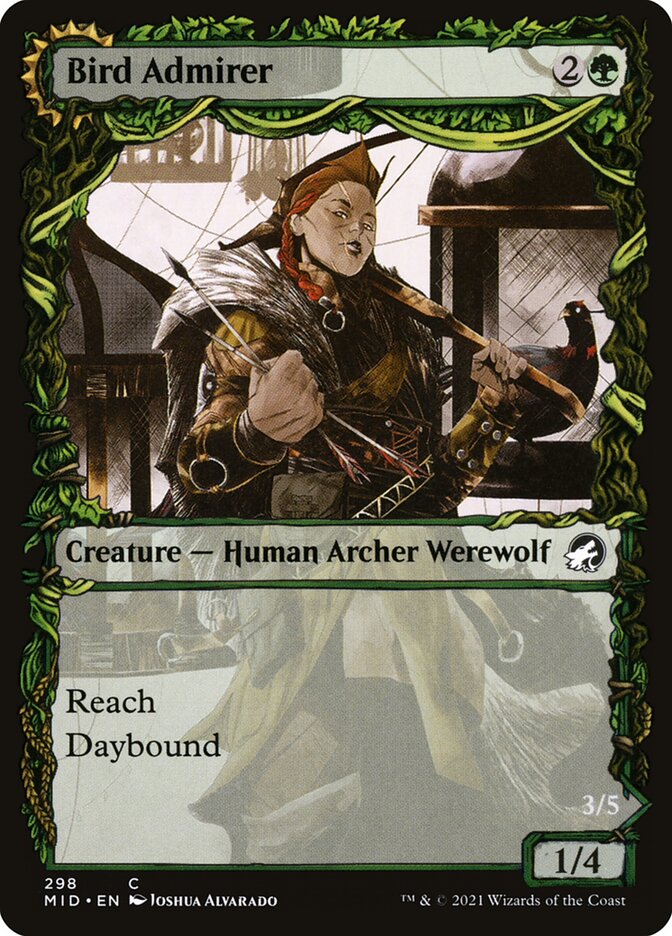 Bird Admirer // Wing Shredder, Innistrad: Midnight Hunt · 298