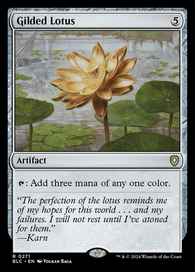 Gilded Lotus, Bloomburrow Commander · 0271