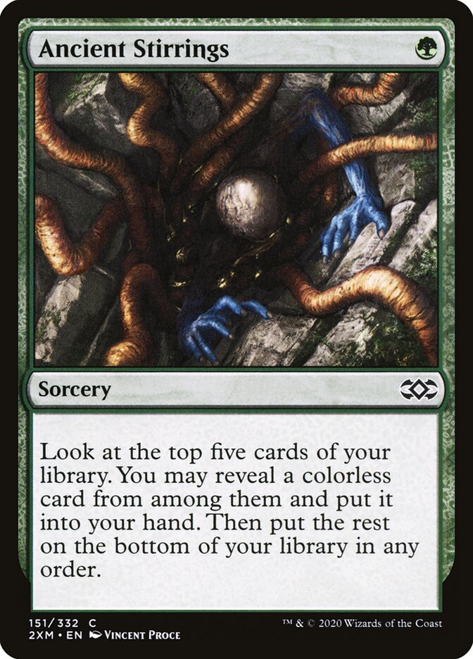 Ancient Stirrings, Double Masters · 151/332