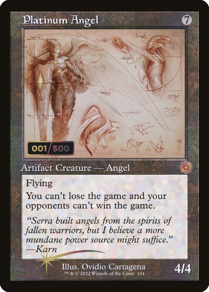 Platinum Angel, The Brothers' War Retro Artifacts · 104z