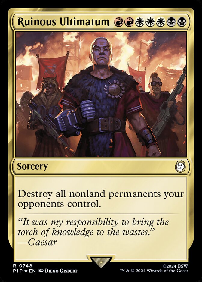 Ruinous Ultimatum, Fallout · 0748