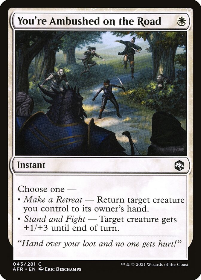You're Ambushed on the Road, Adventures in the Forgotten Realms · 043/281