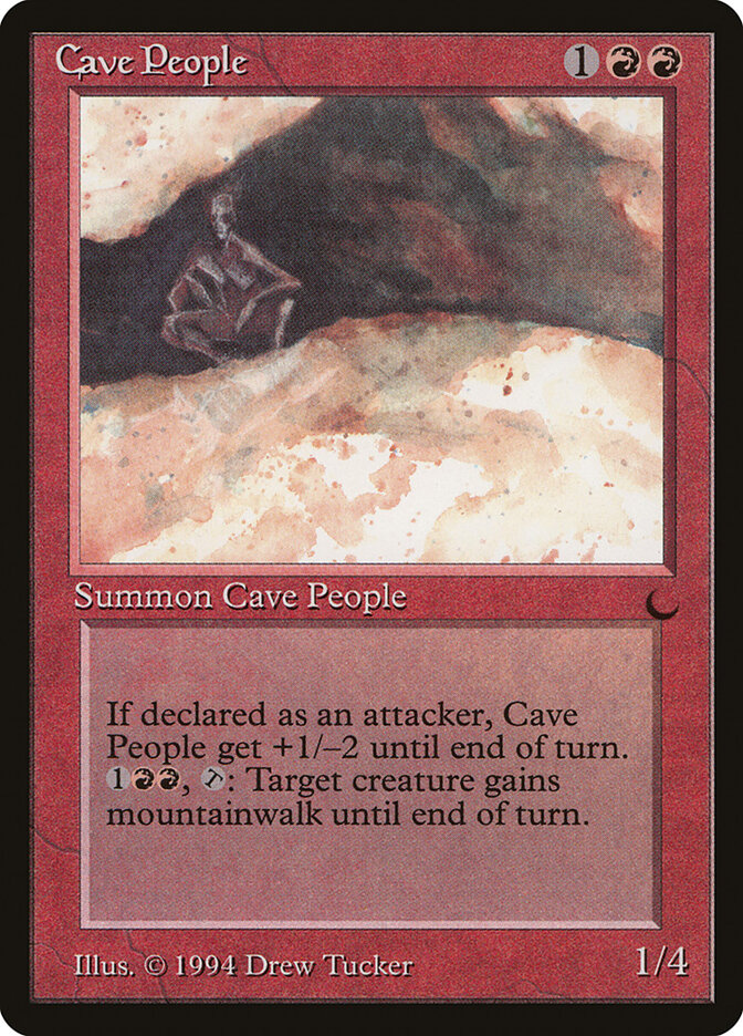 Cave People, The Dark · 60