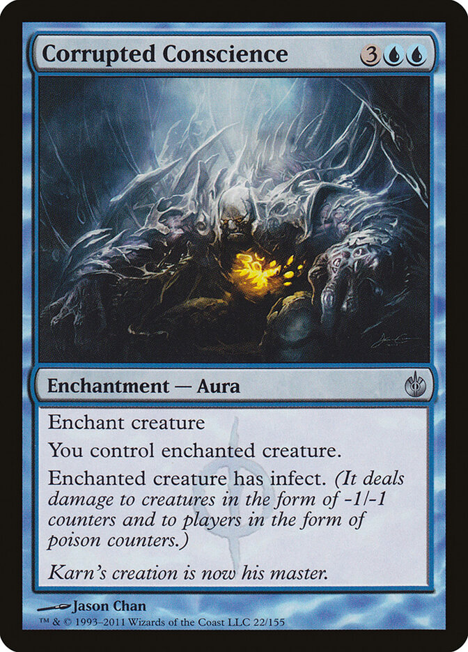 Corrupted Conscience, Mirrodin Besieged · 22/155