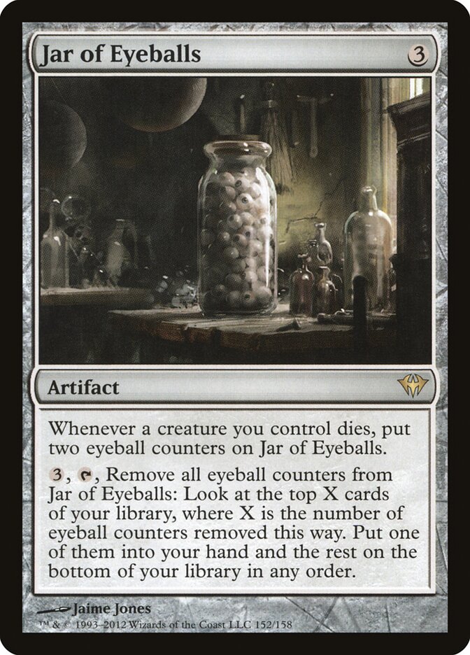 Jar of Eyeballs, Dark Ascension · 152/158
