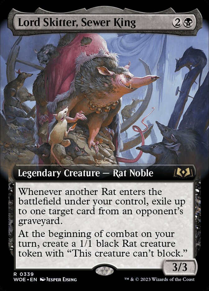 Lord Skitter, Sewer King, Wilds of Eldraine · 0339