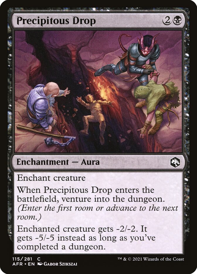 Precipitous Drop, Adventures in the Forgotten Realms · 115/281