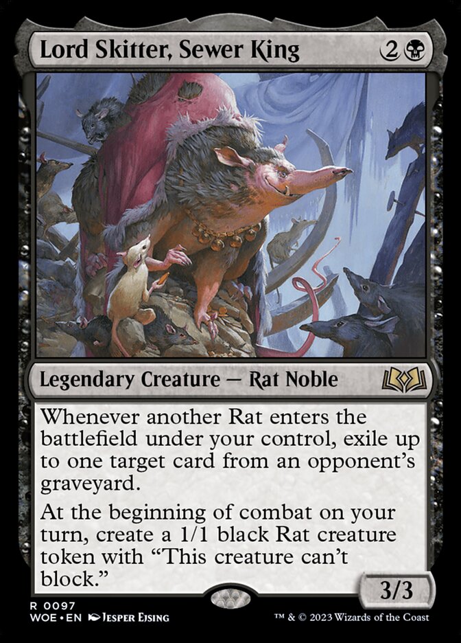 Lord Skitter, Sewer King, Wilds of Eldraine · 0097
