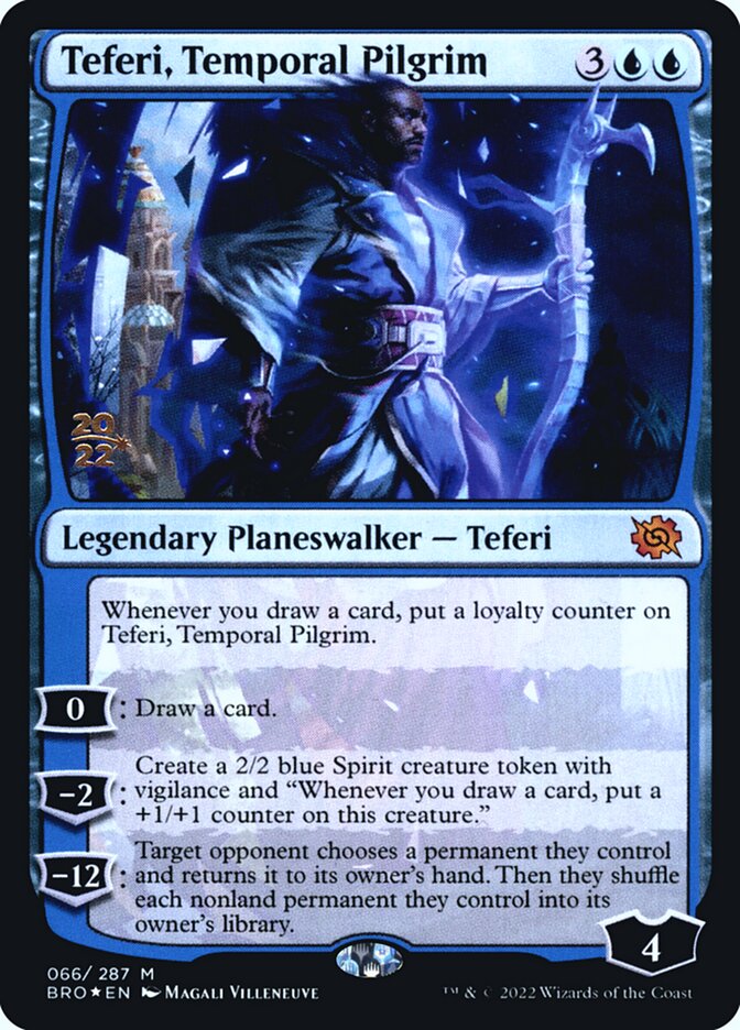 Teferi, Temporal Pilgrim, The Brothers' War Promos · 066/287