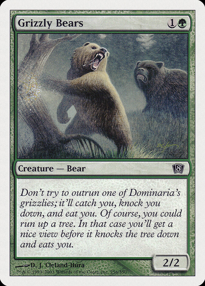 Grizzly Bears, Eighth Edition · 256/350