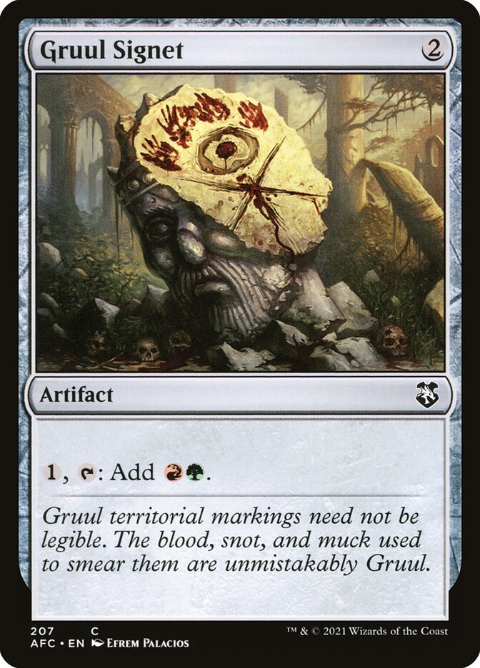 Gruul Signet, Forgotten Realms Commander · 207