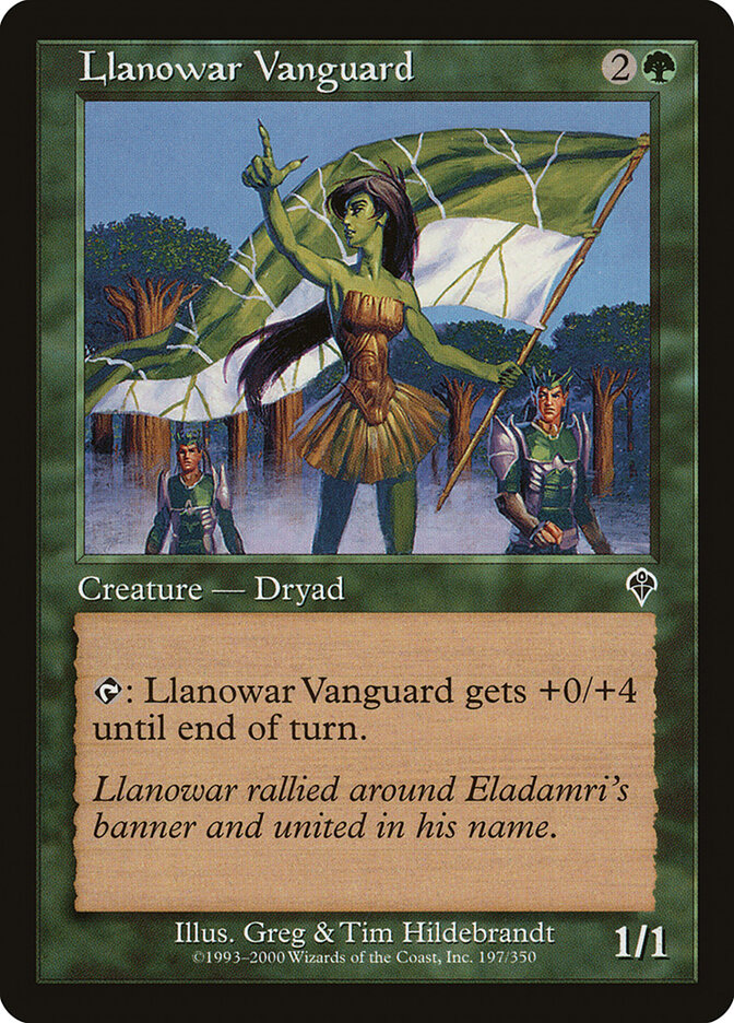 Llanowar Vanguard, Invasion · 197/350