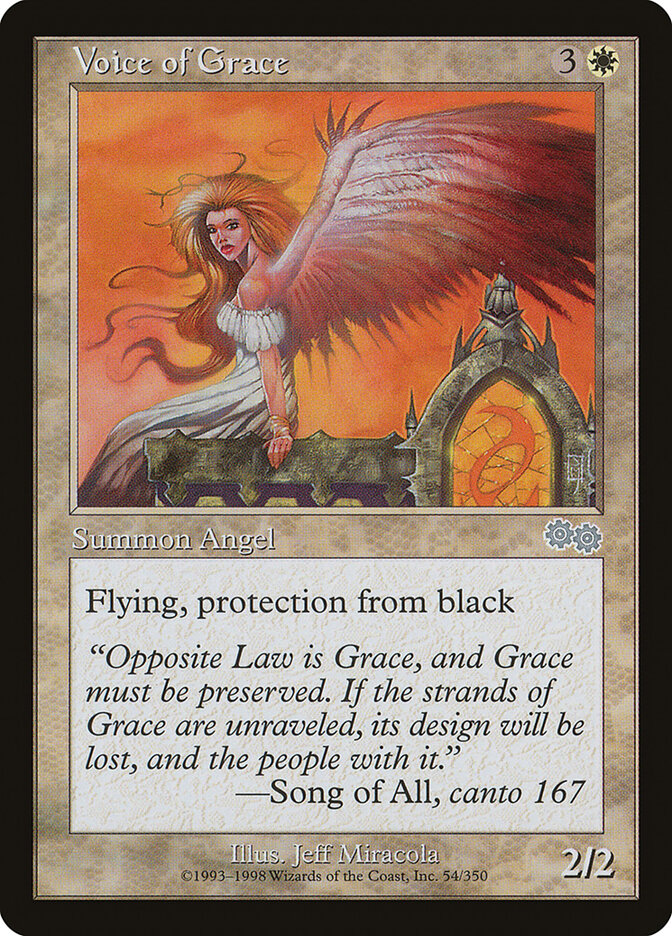 Voice of Grace, Urza's Saga · 54/350