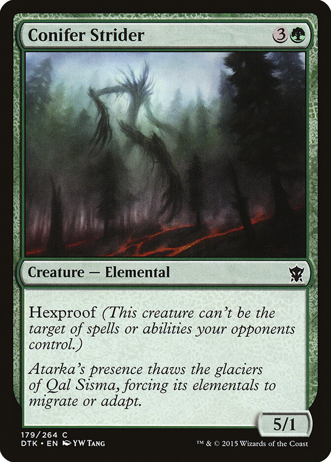 Conifer Strider, Dragons of Tarkir · 179/264