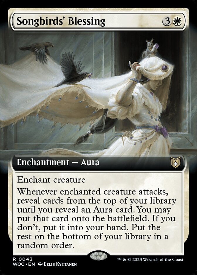 Songbirds' Blessing, Wilds of Eldraine Commander · 0043