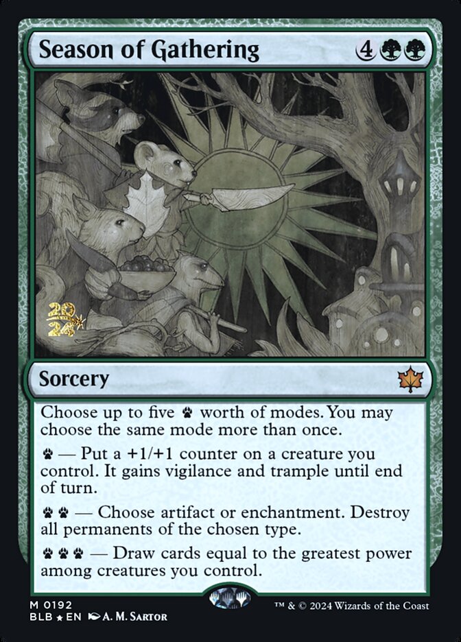 Season of Gathering, Bloomburrow Promos · 0192