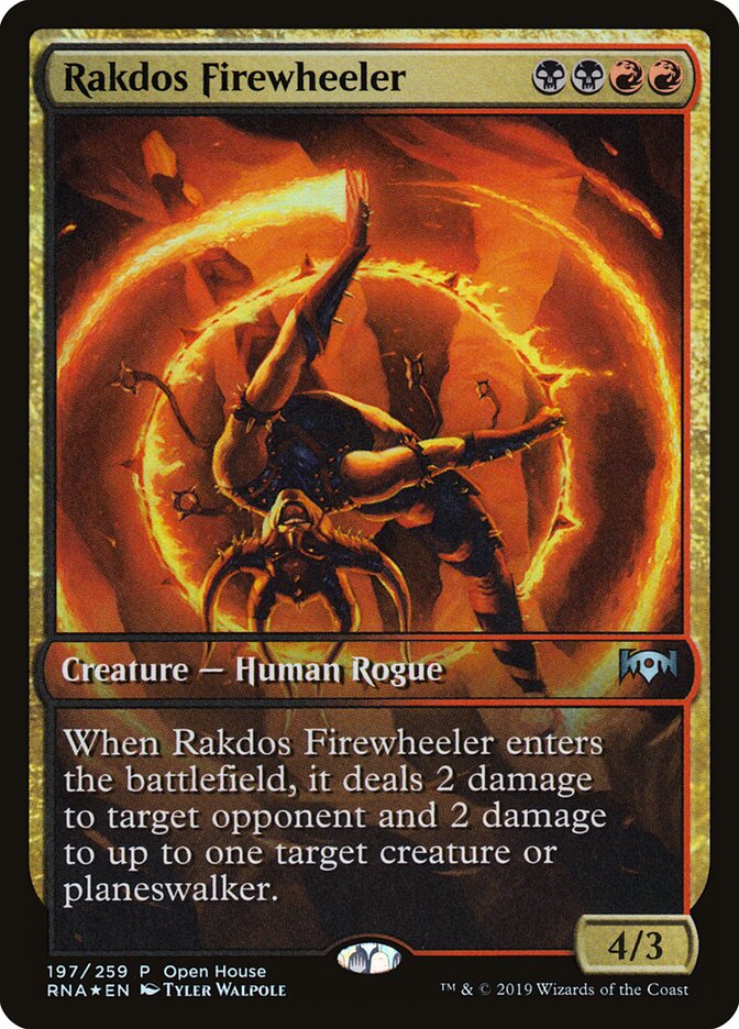 Rakdos Firewheeler, Ravnica Allegiance Promos · 197/259