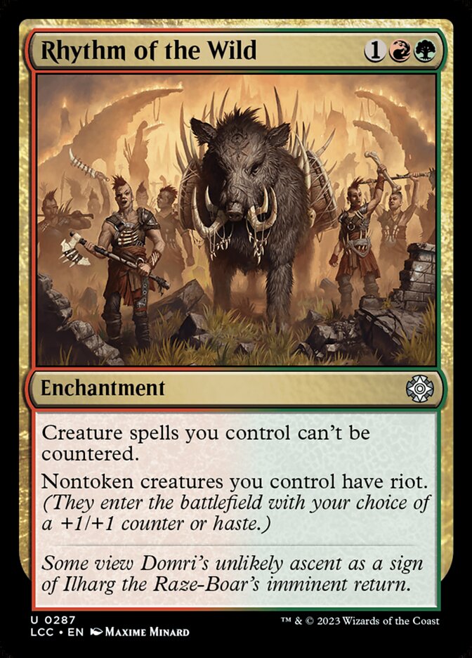 Rhythm of the Wild, The Lost Caverns of Ixalan Commander · 0287