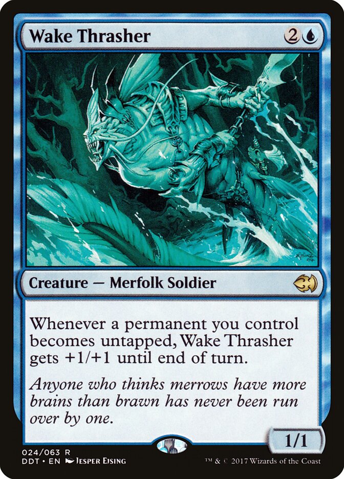 Wake Thrasher, Duel Decks: Merfolk vs. Goblins · 024/063
