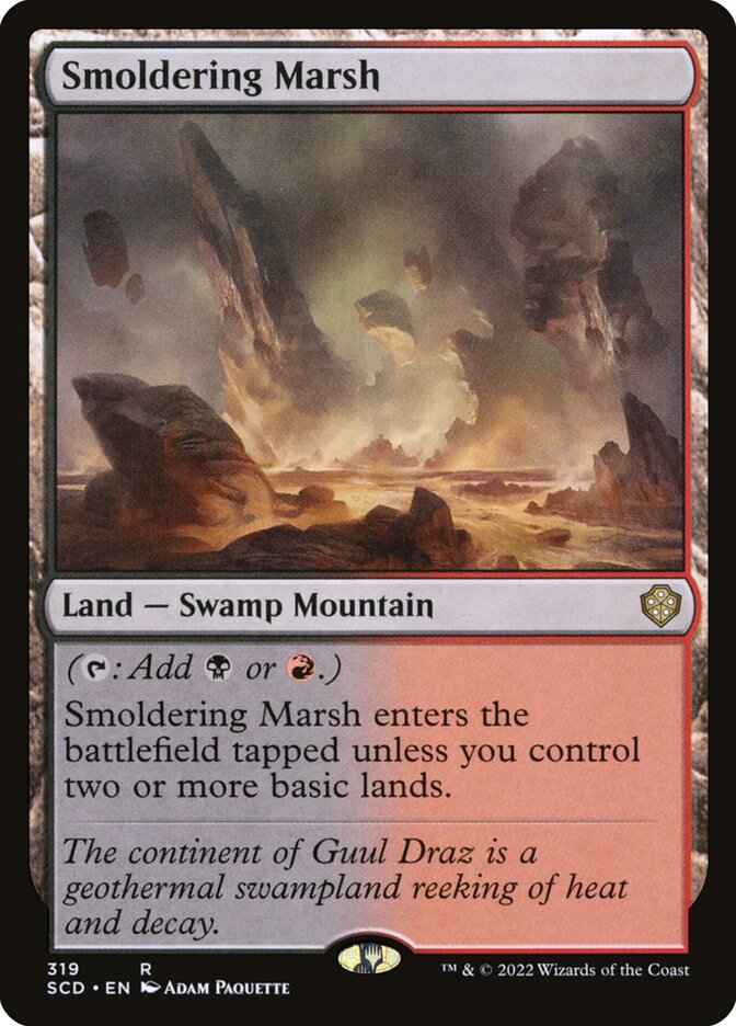 Smoldering Marsh, Starter Commander Decks · 319