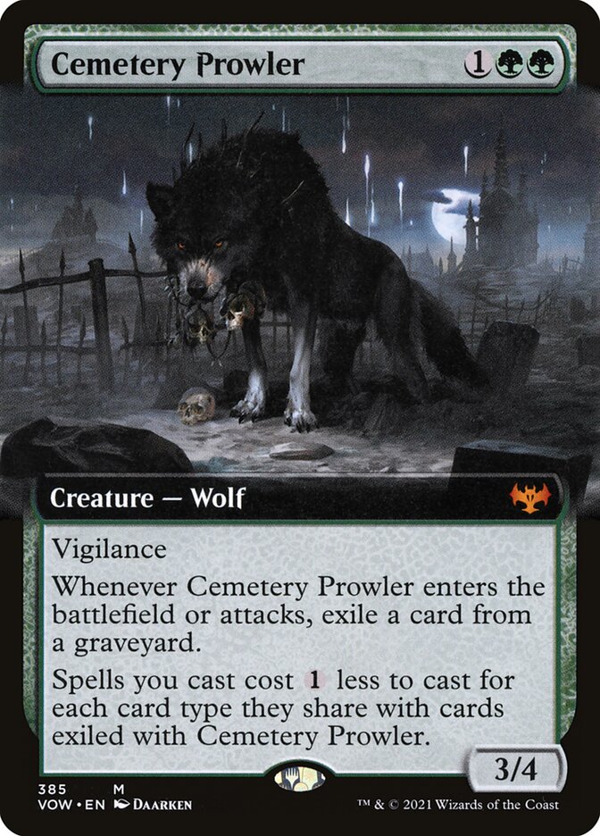 Cemetery Prowler, Innistrad: Crimson Vow · 385