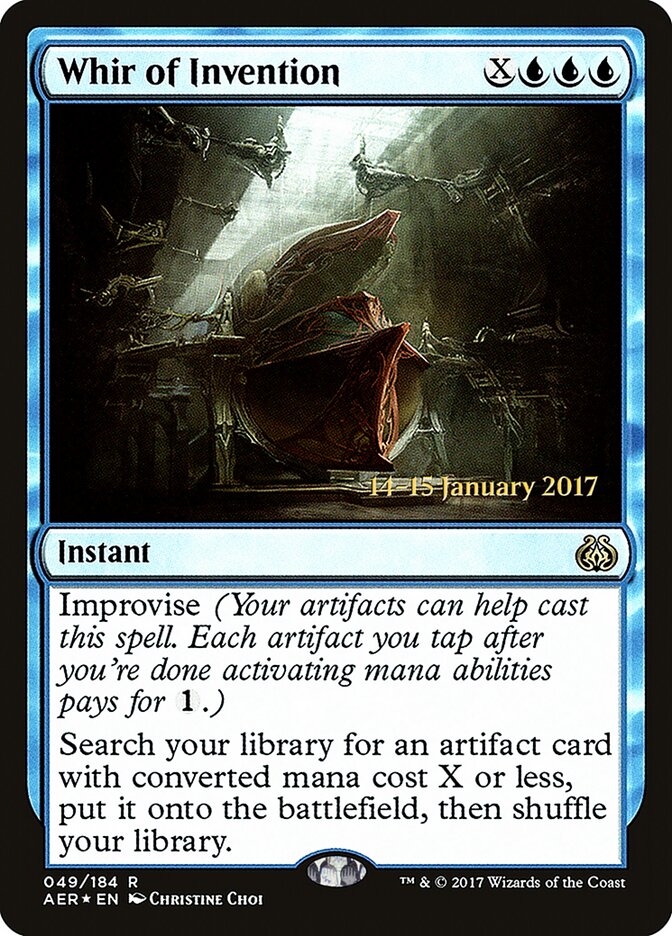 Whir of Invention, Aether Revolt Promos · 049/184