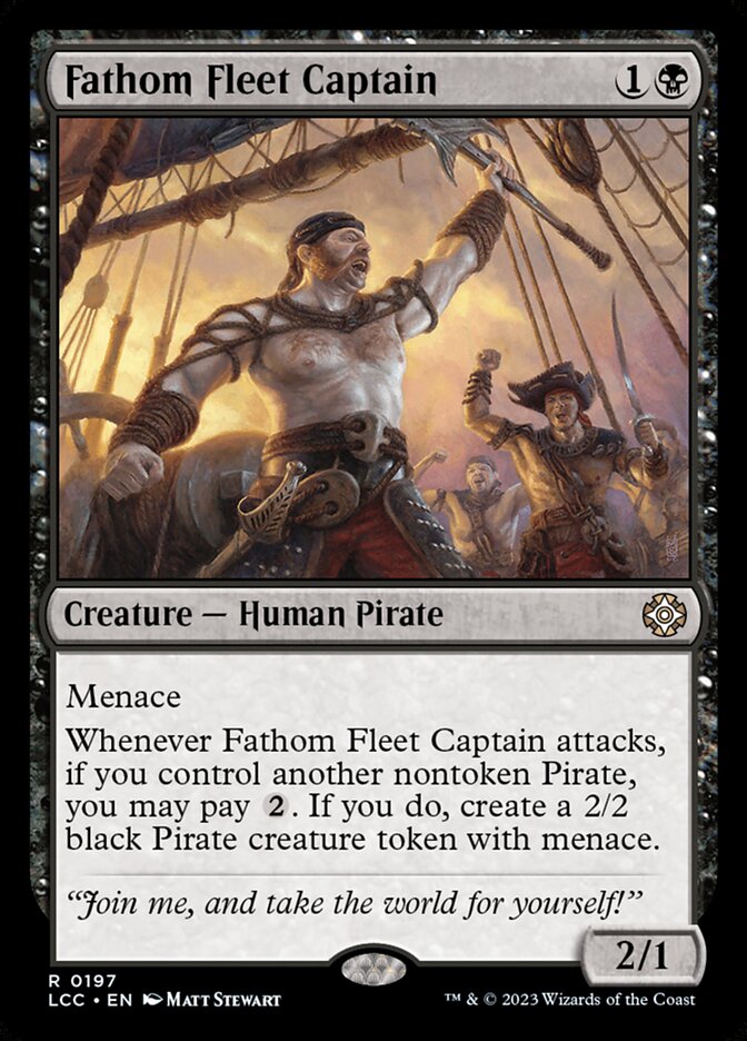 Fathom Fleet Captain, The Lost Caverns of Ixalan Commander · 0197