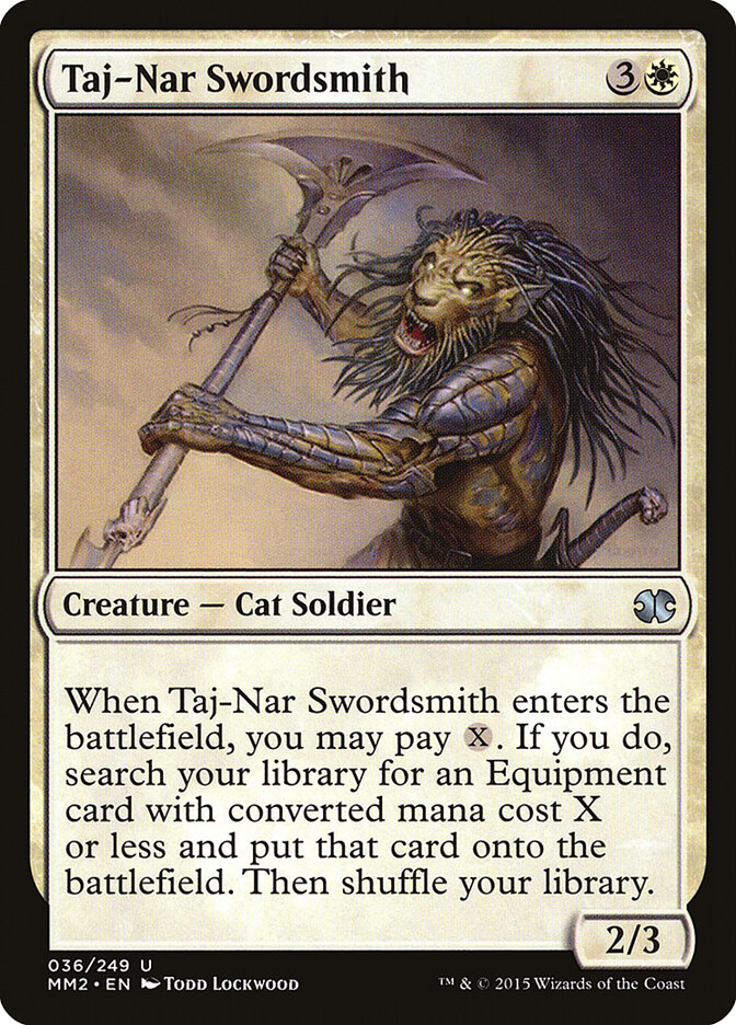 Taj-Nar Swordsmith, Modern Masters 2015 · 036/249