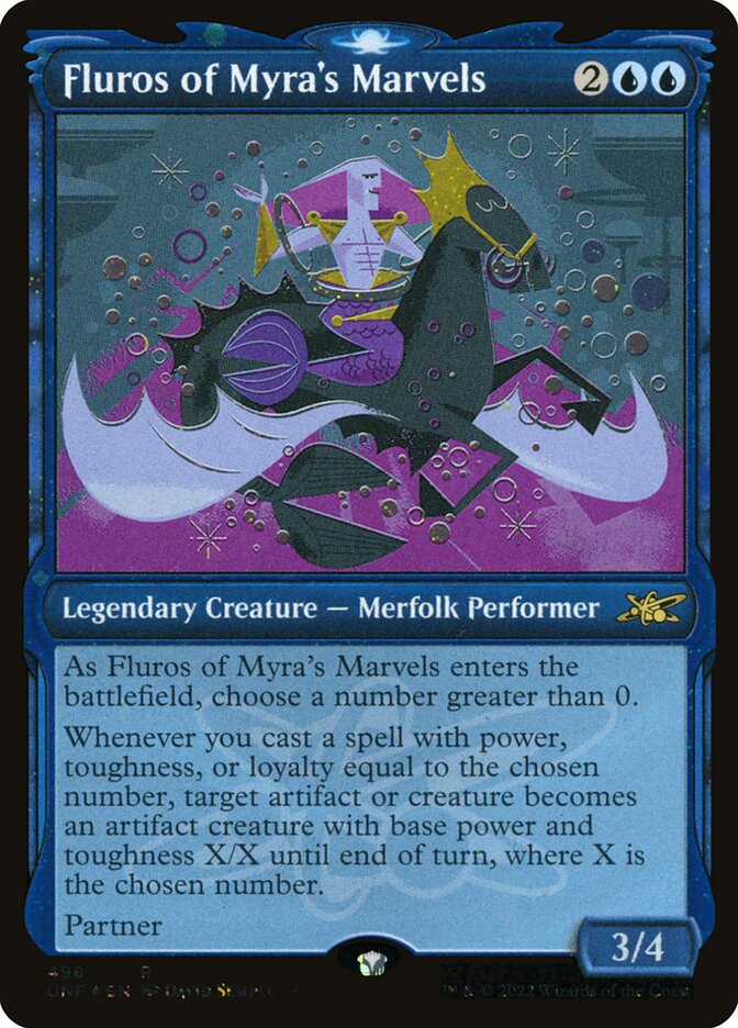 Fluros of Myra's Marvels, Unfinity · 498