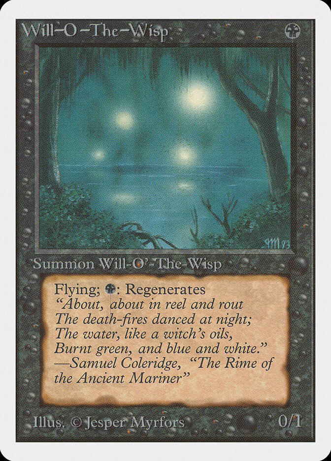 Will-o'-the-Wisp, Unlimited Edition · 136