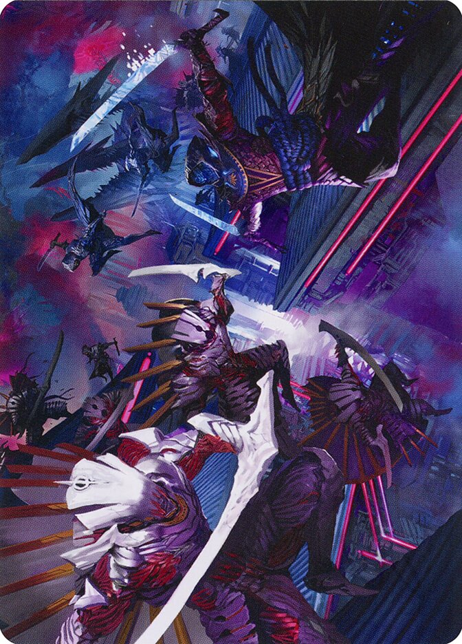 Invasion of Kamigawa // Invasion of Kamigawa, March of the Machine Art Series · 0012