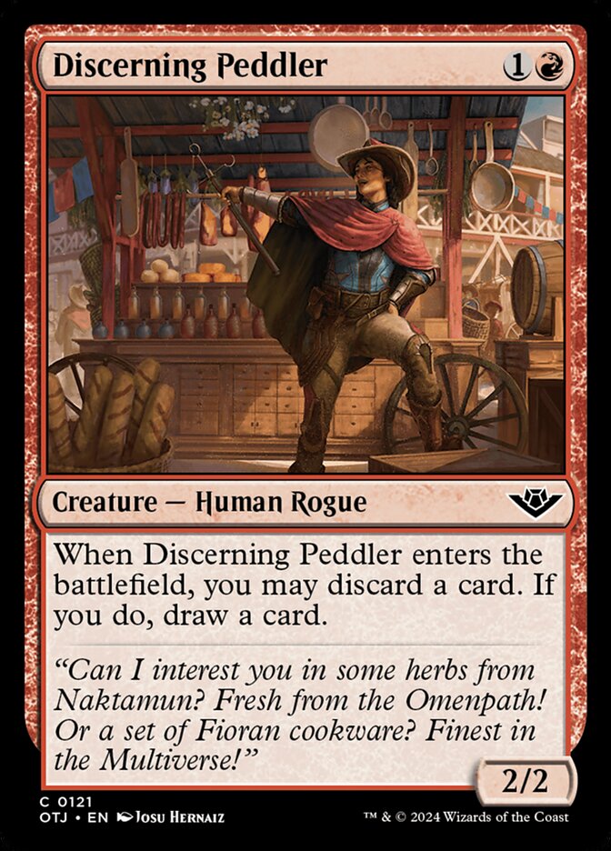 Discerning Peddler, Outlaws of Thunder Junction · 0121