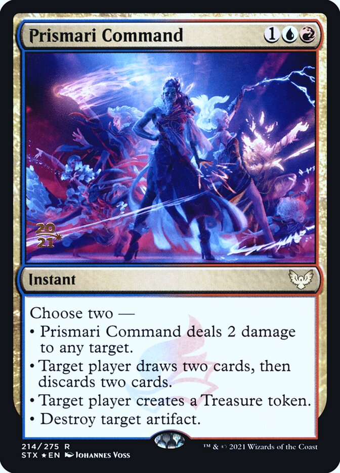 Prismari Command, Strixhaven: School of Mages Promos · 214/275