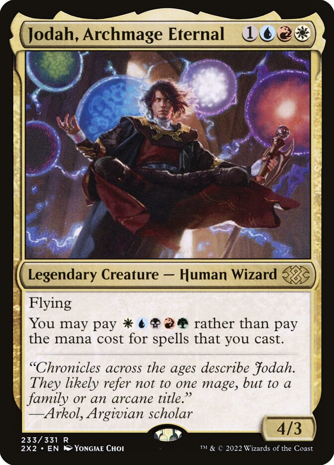 Jodah, Archmage Eternal, Double Masters 2022 · 233/331