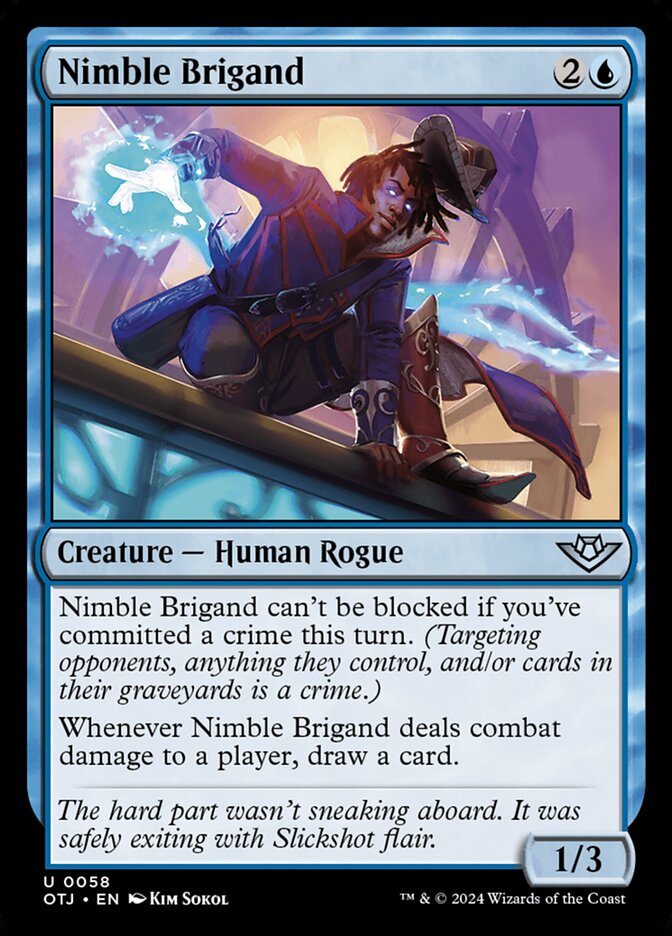 Nimble Brigand, Outlaws of Thunder Junction · 0058