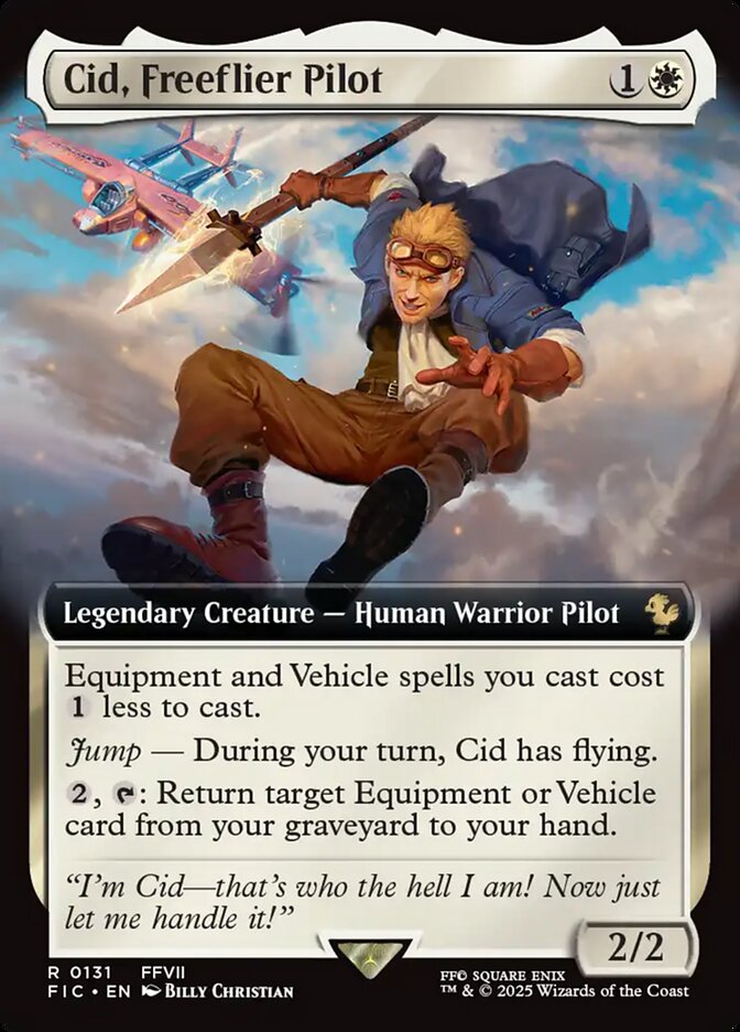 Cid, Freeflier Pilot, Final Fantasy Commander · 0131