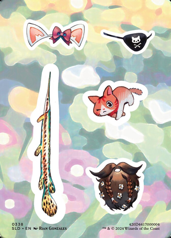 Sticker sheet, Secret Lair Drop · 338