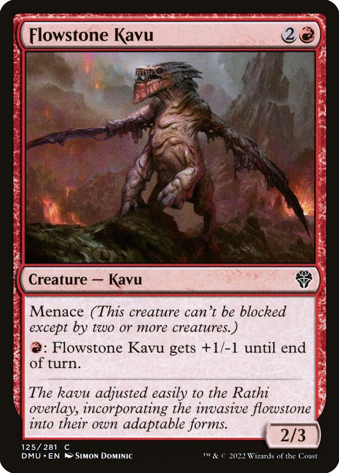 Flowstone Kavu, Dominaria United · 125/281