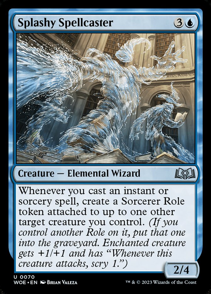 Splashy Spellcaster, Wilds of Eldraine · 0070