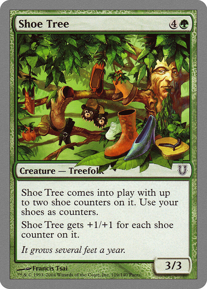 Shoe Tree, Unhinged · 109/140