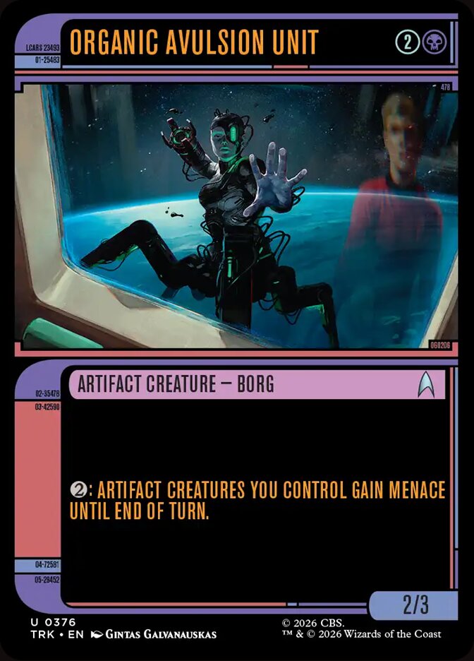 Organic Avulsion Unit, Star Trek · 0376